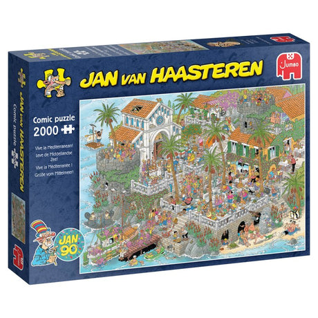 Jumbo puzzel 2000 st. jvh - leve de middellandse zee!