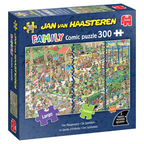 Jumbo puzzel 300 st. jvh family - de speeltuin !