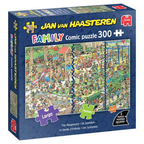 Jumbo puzzel 300 st. jvh family - de speeltuin !