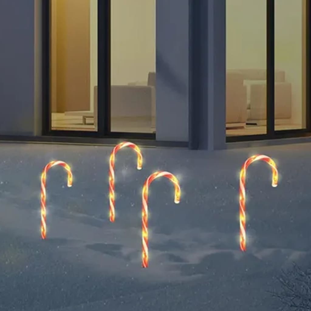 Ambiance 4-teiliges Zuckerstangenlampen-Set