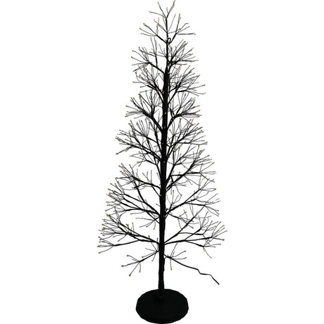 Andere Marken LED-Baum 600 LEDs 100 cm schwarz
