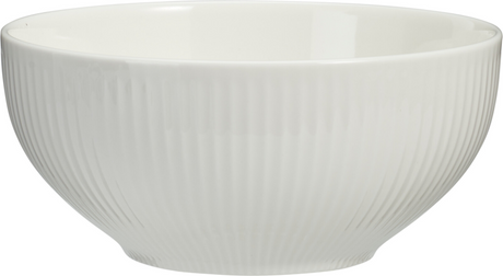 Ribbel edge porselein schaal 15cm