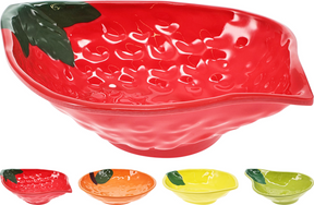 Schaal melamine fruit 200x120mm assorti