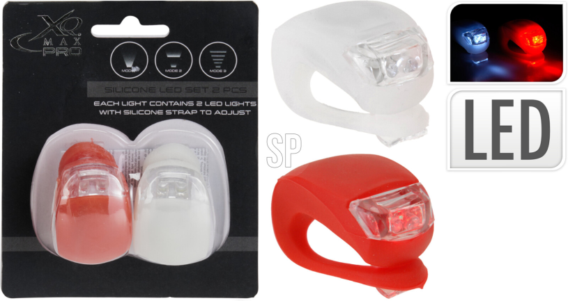 Xq max fietslamp set 2 stuks