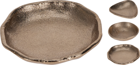 Home-Styling-Schale Gold 9x9x2cm