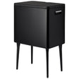 Excellent houseware afvalbak 35l metaal zwart