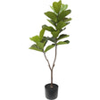 Overige merken kunstplant ficus 60x155 cm groen