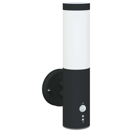 Vidaxx Außenwandleuchte schwarz 15 x 7,5 x 33 cm