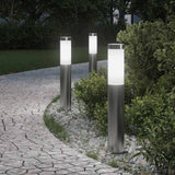 Vidaxx Pollerbeleuchtung 3 Stück 50 cm Edelstahl IP44