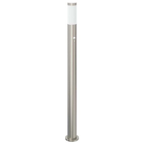 Vidaxx Pollerbeleuchtung mit Sensor 110 cm Edelstahl IP44