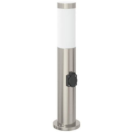 Vidaxl Pollerleuchte mit Fassung 50 cm Edelstahl IP44