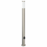 Vidaxl Pollerleuchte mit Fassung 110 cm Edelstahl IP44