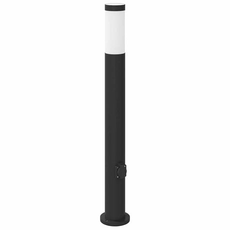 Vidaxl Pollerleuchte mit Fassung 80 cm Edelstahl IP44