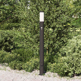 Vidaxx Pollerleuchte mit Sensor und Steckdose 110 cm Edelstahl IP44