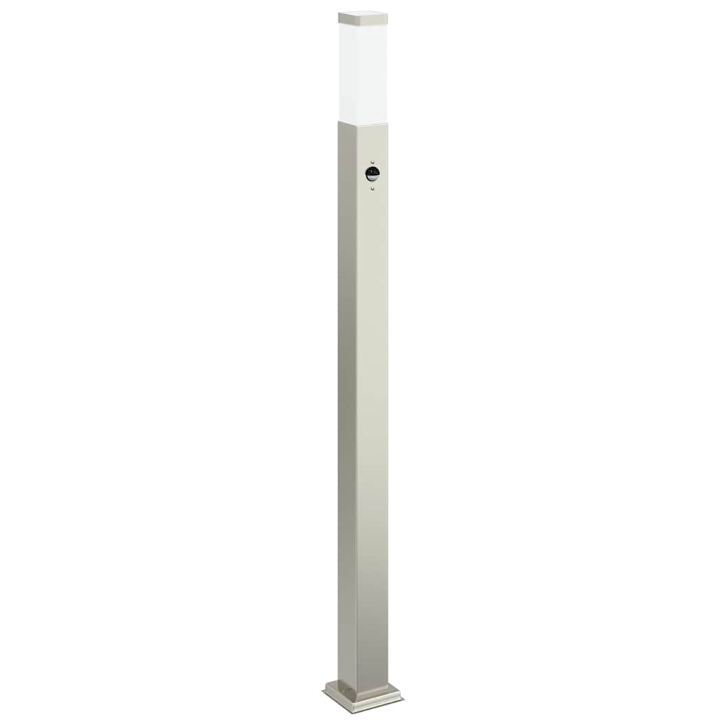 Vidaxx Pollerbeleuchtung mit Sensor 110 cm Edelstahl IP44
