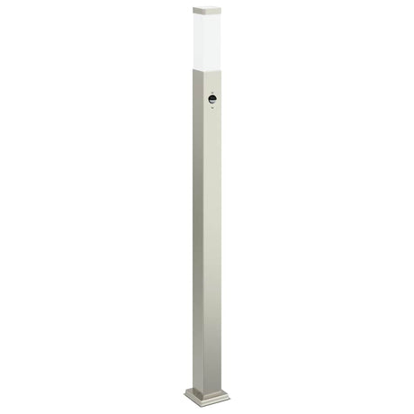 Vidaxx Pollerbeleuchtung mit Sensor 110 cm Edelstahl IP44