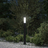 Vidaxx Pollerbeleuchtung 80 cm schwarz IP44