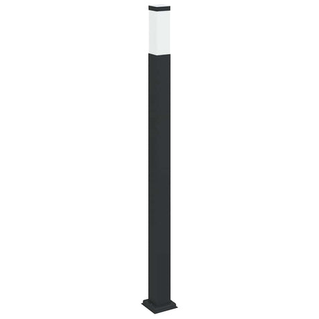 Vidaxx Pollerbeleuchtung 110 cm schwarz IP44