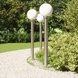 Vidaxx Pollerbeleuchtung 3 Stück 120 cm Edelstahl IP44