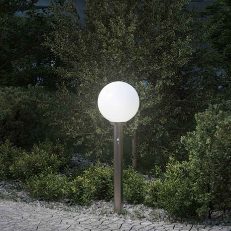 Vidaxx Pollerbeleuchtung mit Sensor 80 cm Edelstahl IP44