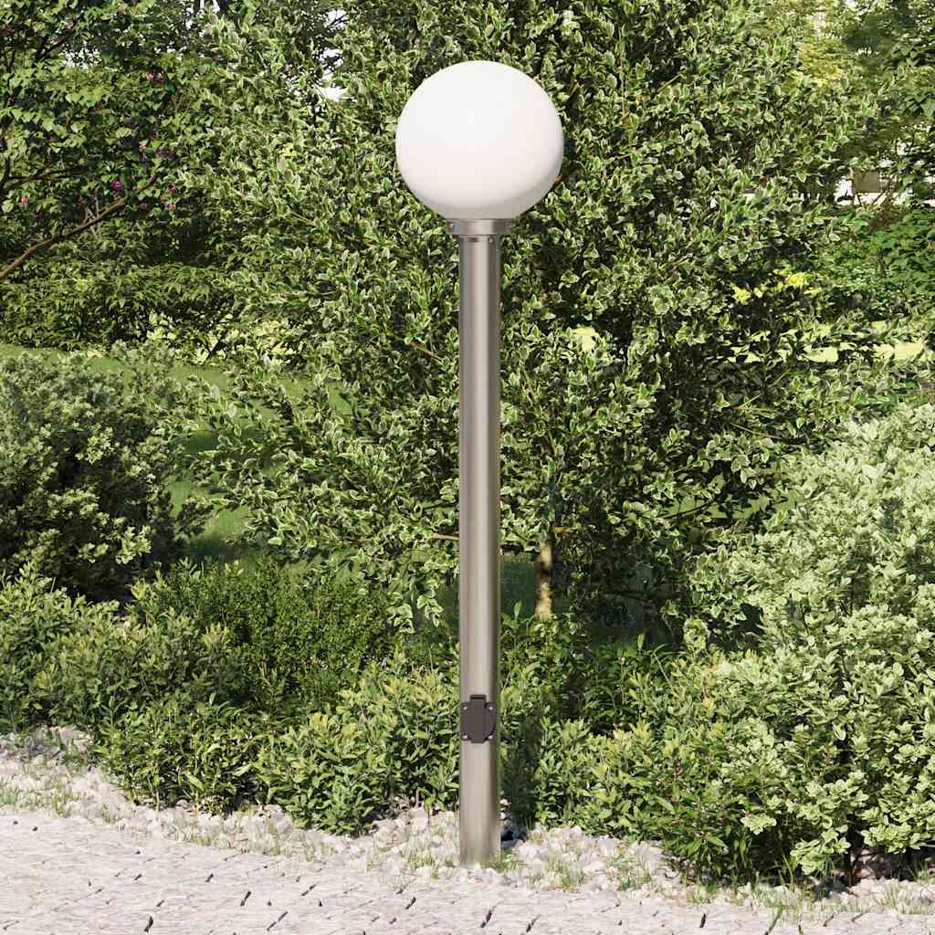 Vidaxx Pollerleuchte mit Fassung 120 cm Edelstahl IP44