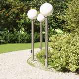 Vidaxx Pollerleuchte mit Fassung 3 Stück 120 cm Edelstahl IP44