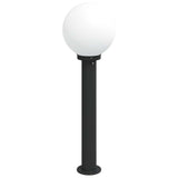 Vidaxx Pollerbeleuchtung 80 cm schwarz IP44