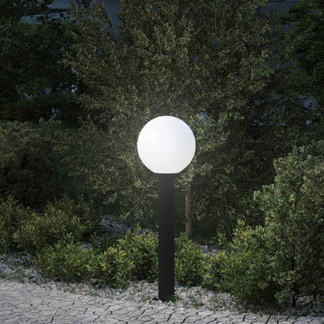Vidaxx Pollerbeleuchtung 80 cm schwarz IP44