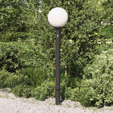 Vidaxx Pollerleuchte mit Sensor und Steckdose 120 cm schwarz IP44