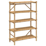 Vidaxl rek 5-laags 100x40x150 cm bamboe