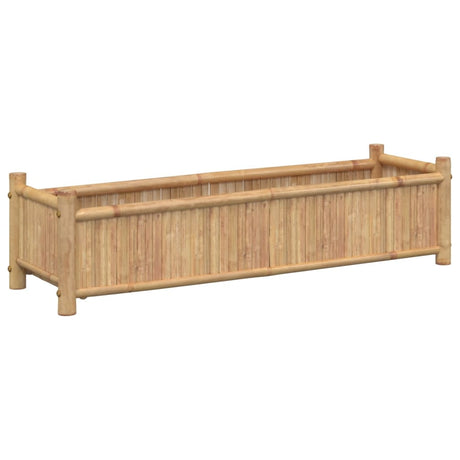 Vidaxx Pflanzgefäß 100x30x25 cm Bambus