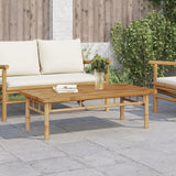 Vidaxl salontafel 110x55x35 cm bamboe