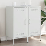 Vidaxl dressoirs 2 st 36x39x79 cm staal wit