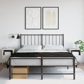Vidaxl nachtkastjes 2 st 36x39x50,5 cm staal wit