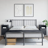 Vidaxl nachtkastjes 2 st 36x39x68 cm staal antracietkleurig
