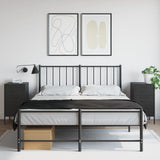 Vidaxl nachtkastjes 2 st 36x39x68 cm staal zwart
