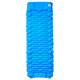 Vidaxl Campingmatratze mit Kissen selbstaufblasend 1-Personen blau