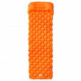 Vidaxl Campingmatratze mit Kissen aufblasbar 1-Personen orange