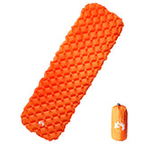 Vidaxx aufblasbare Campingmatratze 190x58x6 cm 1-Personen orange