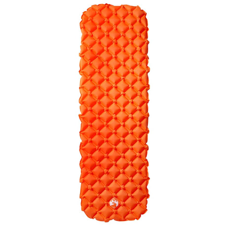 Vidaxx aufblasbare Campingmatratze 190x58x6 cm 1-Personen orange