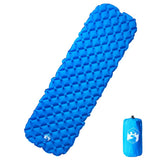 Vidaxx aufblasbare Campingmatratze 190x58x6 cm 1-Personen blau
