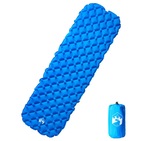 Vidaxx aufblasbare Campingmatratze 190x58x6 cm 1-Personen blau