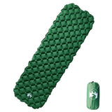 Vidaxx aufblasbare Campingmatratze 190x58x6 cm 1-Personen grün