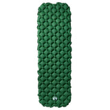 Vidaxx aufblasbare Campingmatratze 190x58x6 cm 1-Personen grün