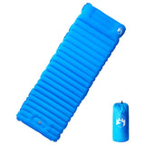 Vidaxl Campingmatratze mit Kissen selbstaufblasend 1-Personen blau