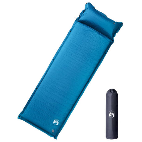 Vidaxl Campingmatratze mit Kissen selbstaufblasend 1-Personen Türkis