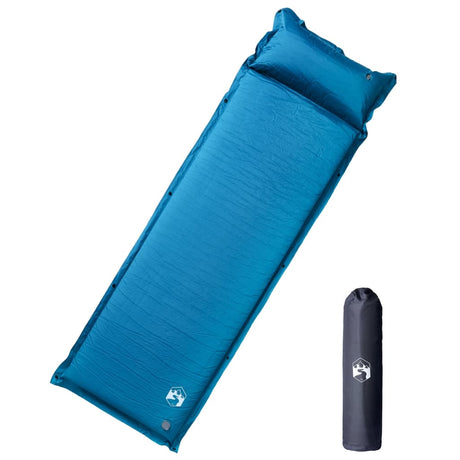 Vidaxl Campingmatratze mit Kissen selbstaufblasend 1-Personen Türkis