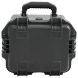 VidaXL Flightcase tragbar 30x24,5x20 cm PP schwarz