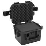 VidaXL Flightcase tragbar 30x24,5x20 cm PP schwarz