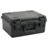 VidaXL Flightcase tragbar 49x38x23 cm PP schwarz